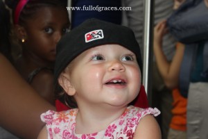 Miss Annie Fanny at the Disney Jr. show