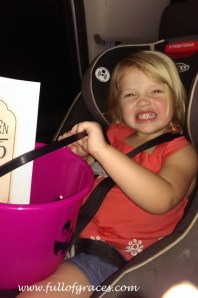 Annie, ready to BOO!