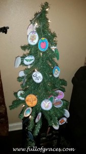 The finished Jesse Tree