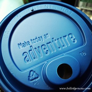 Dutch Bros is the local drive-through coffee joint. We love them, not the least because of their awesome coffee lids.